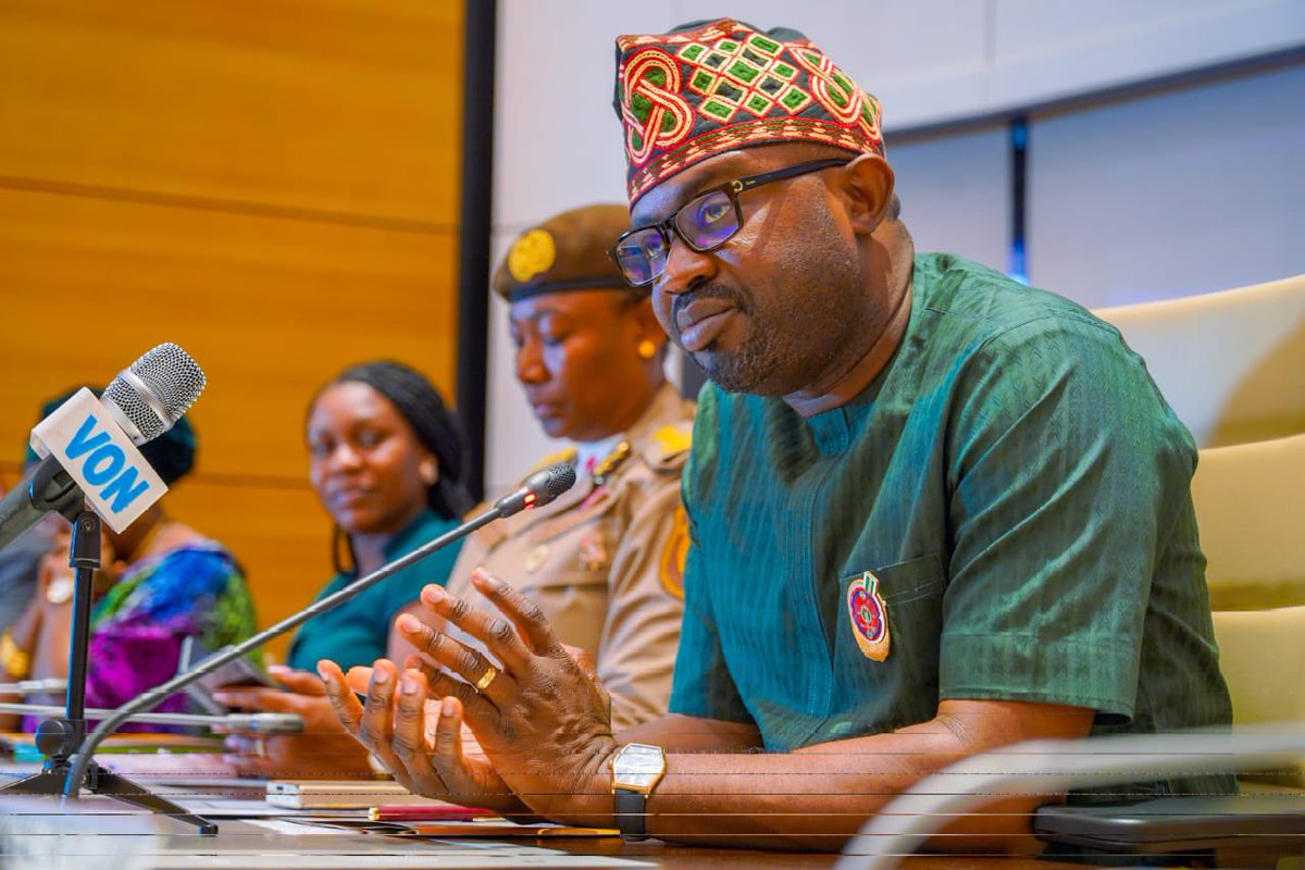 F3_LIX17's tweet photo. The Career Progression &amp; Training Policy Framework and Gender Mainstreaming Policy, unveiled by Hon. Dr. Olubunmi Tunji-Ojo, mark key milestones of the #MoNIS initiative in partnership with Denmark and ICMPD—advancing NIS modernization! #RenewedHope https://t.co/p3xr0hpTFo