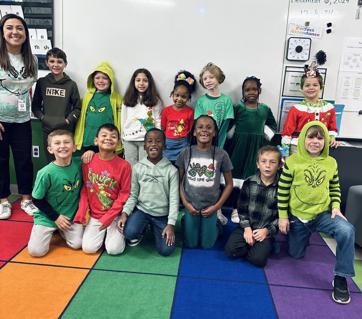 On the second day of Christmas, it’s a Whoville kind of day! Will you be the Grinch or a Who? <a href="/WISDLagway/">Lagway Elementary</a>