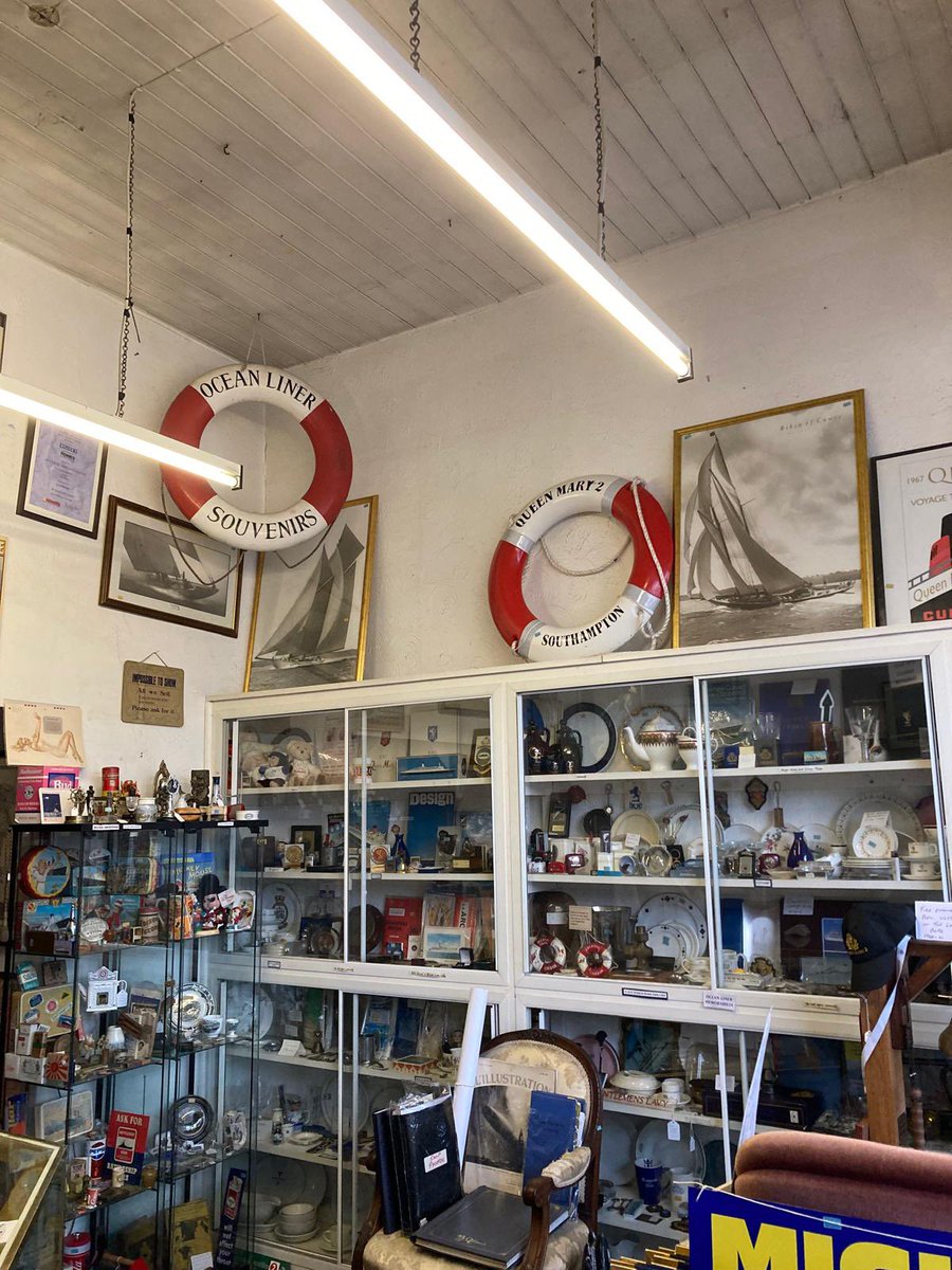 After almost 50 years, my dad’s shop #Cobwebs in #Southampton will be closing next year because he’s retiring. Known around the world, it’s a treasure trove for #maritime enthusiasts and #cruise ship fans. cobwebs.uk.com