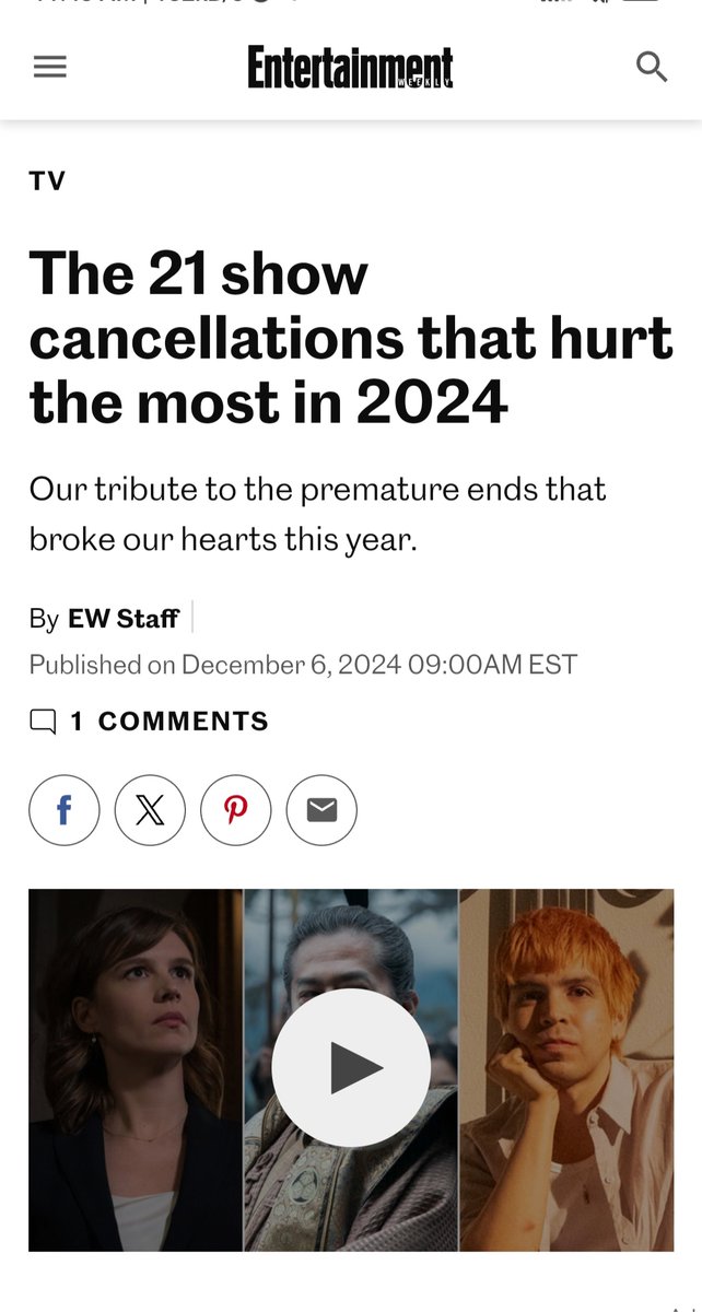 Acolytelovers's tweet photo. Good morning, Acolyte fandom! 🌟

The Acolyte has appeared in several articles, and we’ll be sharing them🥺❤️

1️⃣ The Acolyte is ranked as the #1 cancellation that hurts the most in 2024 😭💔

🔗https://t.co/ImOOE76vXF 

@Disney @starwars #RenewTheAcolyte 
Link in comments!👇 https://t.co/hyxp3ZQqrP
