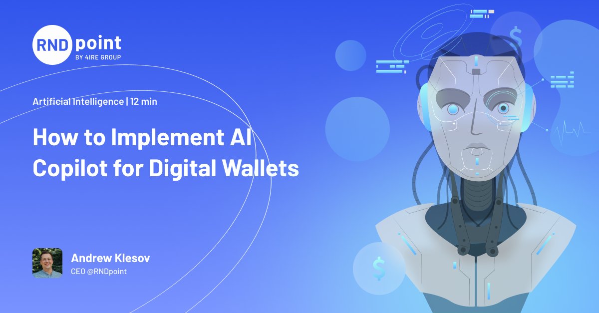 RND_Point's tweet photo. What if your #digitalwallet had a smart assistant to simplify tasks, deliver real-time insights, and enhance user experience? 💡

In our new blog post, learn how to implement #AIcopilot into your product:

https://t.co/XfDmvQKP8z

#ai #aiassistant https://t.co/VAAGYaK5QH