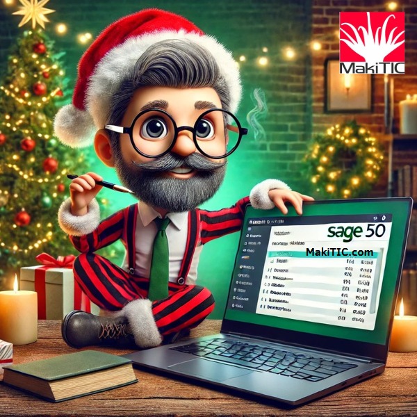 Maki_TIC's tweet photo. 🎄¡Felices Fiestas, MakiNauta!
🎅 Sabías que Santa usa #Sage50 para gestionar miles de regalos y cumplir con las normativas fiscales de 2025?
Que tu negocio esté tan actualizado y seguro como su trineo.
¡Que la magia y el humor digital nos acompañen! 🎁
#Navidad2024 https://t.co/I7q8C2IQqv