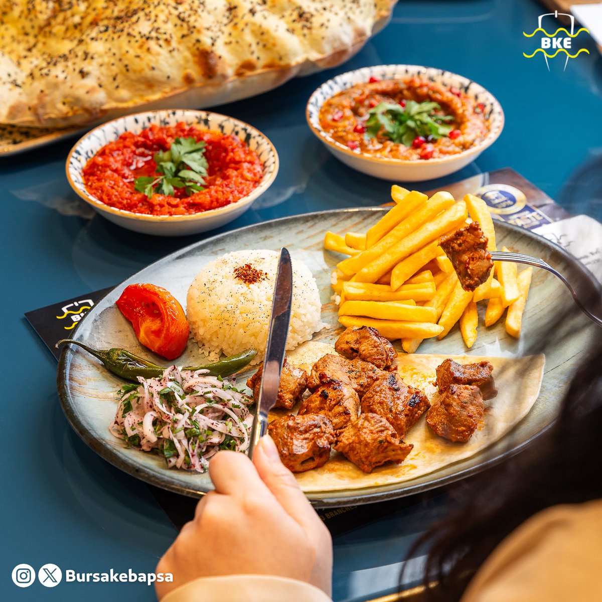 استمتع بالعشاء مع عائلتك واصحابك في #بورصة_كباب