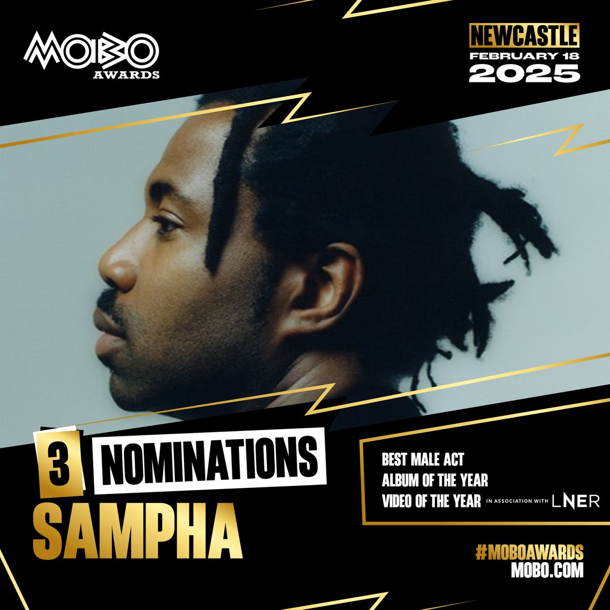 Sampha (@sampha) on Twitter photo Honored to be nominated for 3 <a href="/MOBOAwards/">MOBO Awards</a> !!!
Album of the Year
Best Male Act
Best Video - ‘Only’
I’m nominated amongst artists I’m inspired by so that makes it that more special.
Thank you to everyone involved in making the album and as always to everyone who’s taking the Honored to be nominated for 3 <a href="/MOBOAwards/">MOBO Awards</a> !!!
Album of the Year
Best Male Act
Best Video - ‘Only’
I’m nominated amongst artists I’m inspired by so that makes it that more special.
Thank you to everyone involved in making the album and as always to everyone who’s taking the