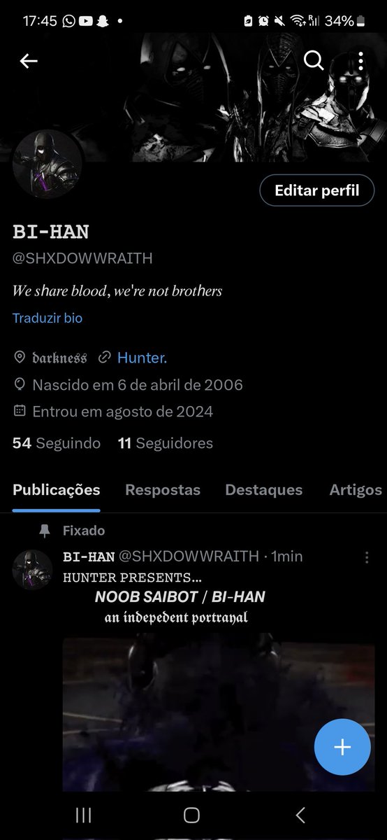 THENXMBERONE's tweet photo. https://t.co/VAk7dxLbVu

Follow my Noob Saibot acc👀 https://t.co/TlOgimXpkk