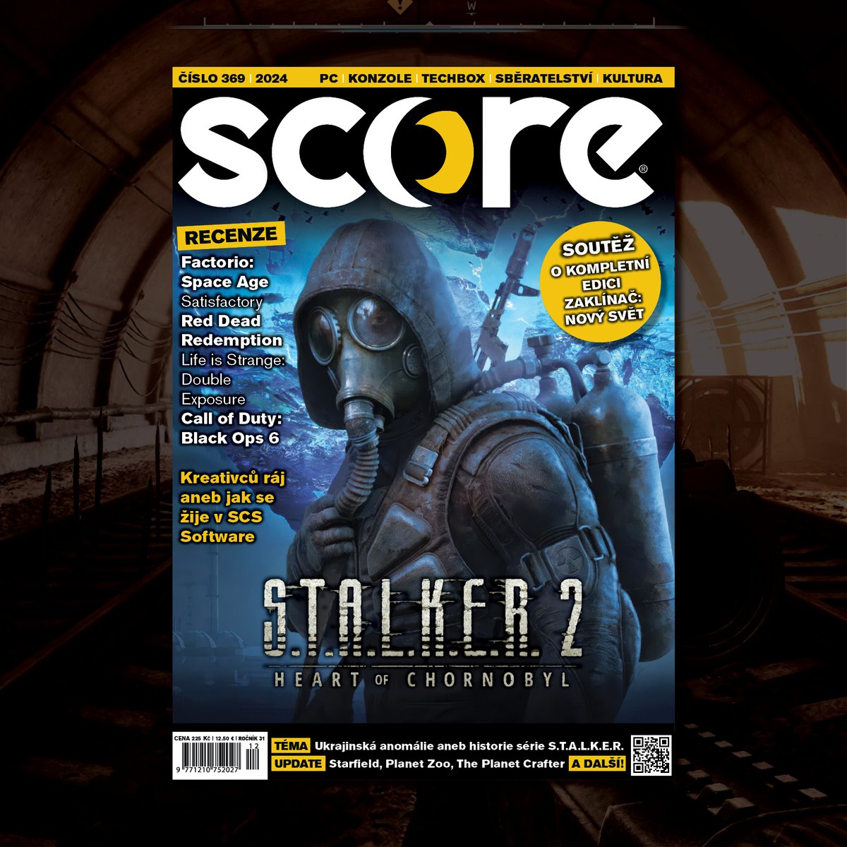 ScoreCZ's tweet image. SCORE 369 v prodeji -&amp;gt; send.cz/casopis/344/sc…

@stalker_thegame @CallofDuty @factoriogame @LifeIsStrange @SCSsoftware