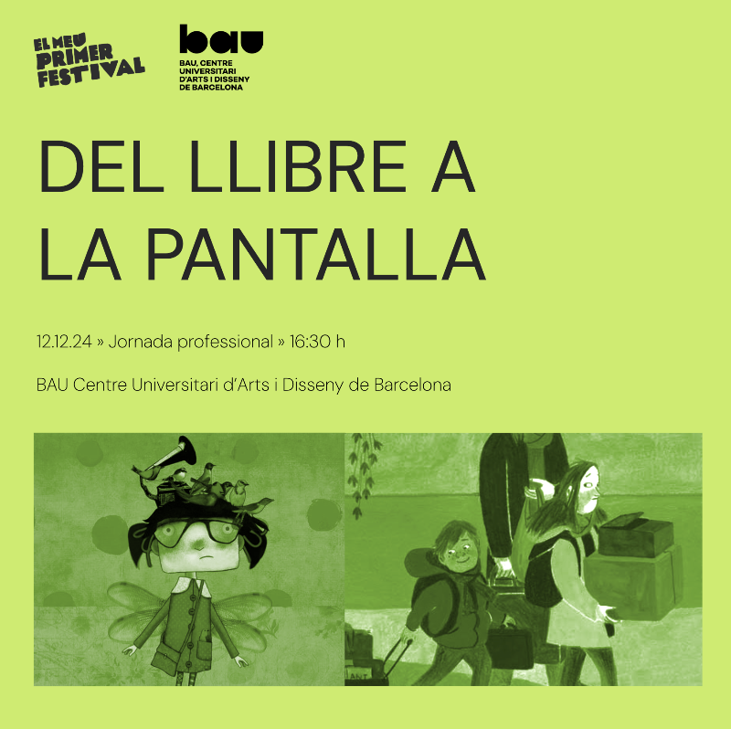 🖍️ Si ets un professional del sector audiovisual, apuntat a la jornada DEL LLIBRE A LA PANTALLA, una oportunitat per connectar amb altres experts del sector, compartir experiències i trobar inspiració.

Reserva la teva plaça abans de l’11/12

forms.gle/gvpy7q2biMUem1…