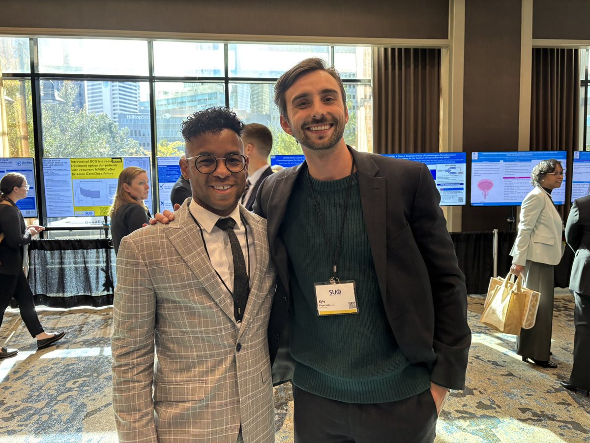 Ohio State Wexner Medical Center Urology Dept. (@osu_urology) on Twitter photo #Reunited at #SUO24!
We love to see it! <a href="/OhioStateMed/">The Ohio State University College of Medicine</a> grads and classmates <a href="/dm_langston/">Devon M. Langston, MD</a> and <a href="/KKopechek/">Kyle Kopechek, MD</a> reunite at this year’s #SUO conference in Dallas, this time as residents 👏👏
<a href="/UtahUrology/">University of Utah Urology</a> <a href="/UroOnc/">Society of Urologic Oncology</a> <a href="/ctleeuro/">Cheryl Lee</a> <a href="/OSUWexMed/">The Ohio State University Wexner Medical Center</a> #BuckeyesForLife #UroOnc #SUO2024 #Reunited at #SUO24!
We love to see it! <a href="/OhioStateMed/">The Ohio State University College of Medicine</a> grads and classmates <a href="/dm_langston/">Devon M. Langston, MD</a> and <a href="/KKopechek/">Kyle Kopechek, MD</a> reunite at this year’s #SUO conference in Dallas, this time as residents 👏👏
<a href="/UtahUrology/">University of Utah Urology</a> <a href="/UroOnc/">Society of Urologic Oncology</a> <a href="/ctleeuro/">Cheryl Lee</a> <a href="/OSUWexMed/">The Ohio State University Wexner Medical Center</a> #BuckeyesForLife #UroOnc #SUO2024