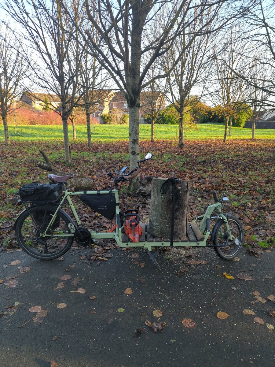 Storm Darragh. 
Chainsaw sharpened and fueled, if you see any trees down on the greenway tag me in a post.