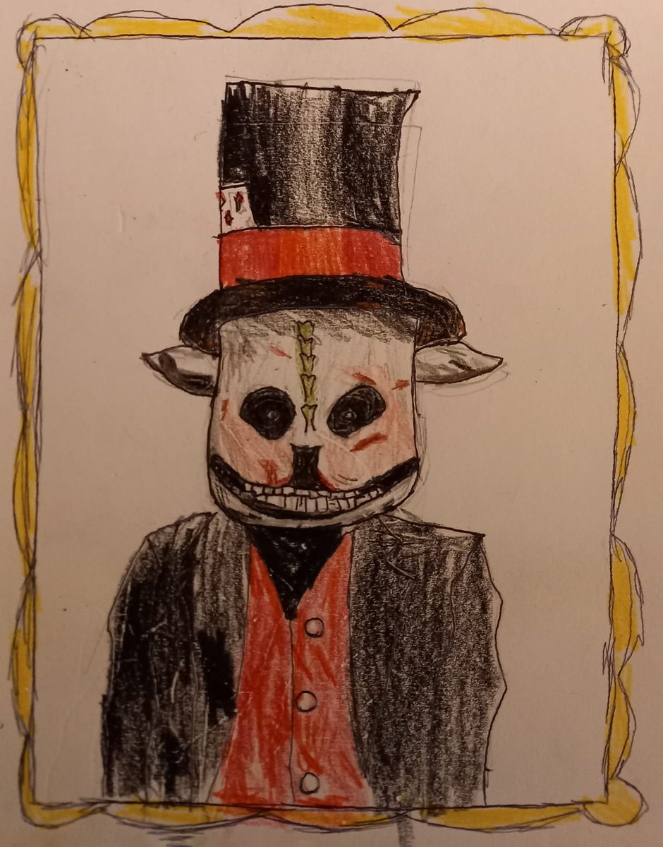 Sharing today Lorenzo's first #fanart ever, his version of The Gambler is awesome! 🃏🎩👻
#ForgottenHill #ForgottenHillFanArt #fanartfriday #indiegame