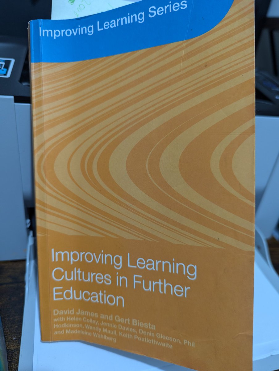 A book I always find myself returning to #FE #FurtherEducation