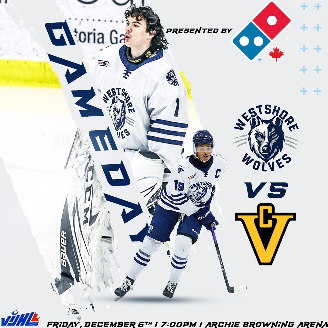 Archie Browning Arena➡️7pm luck drop 🆚 Victoria Cougars