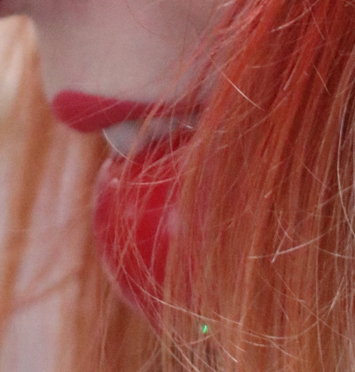 xmas comp day 6 - How do you stop a Kitty from playing with the christmas ornaments?  Give her a different bauble instead! 

 #sharetowin #ballgag #redlipstick