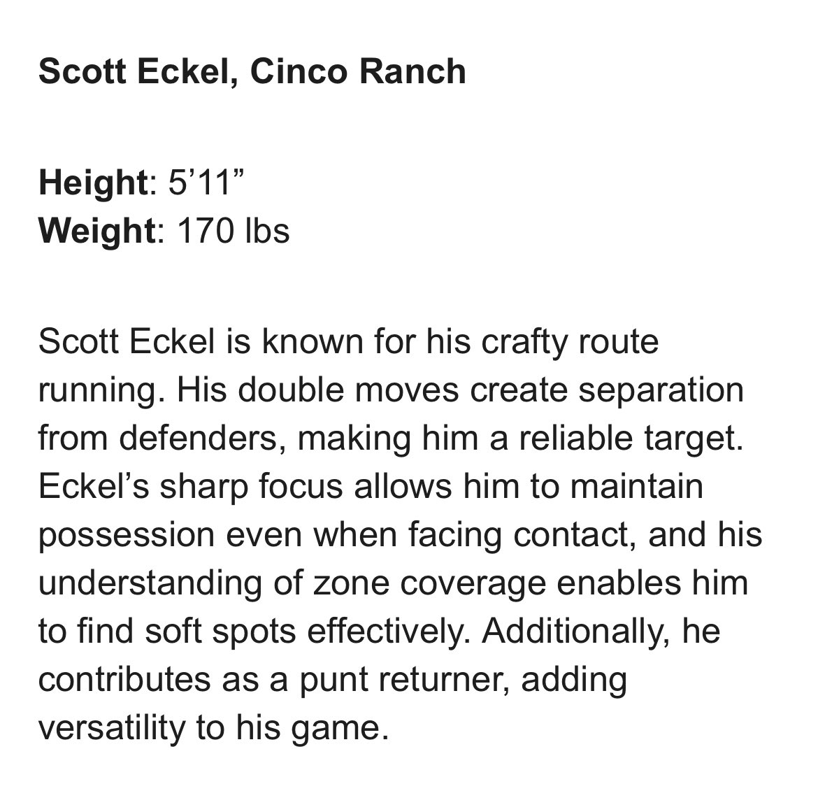 scotteckell's tweet photo. STILL LOOKING FOR A HOME! I just want an opportunity to prove myself, I can play slot or outside and am willing to do anything on special teams! RECRUIT ME! @cincofb @ChrisDudley40 @GumpMalott @_iNEEDit_ @HoustonHero713 @jackson_dip https://t.co/bGrkuQfyde