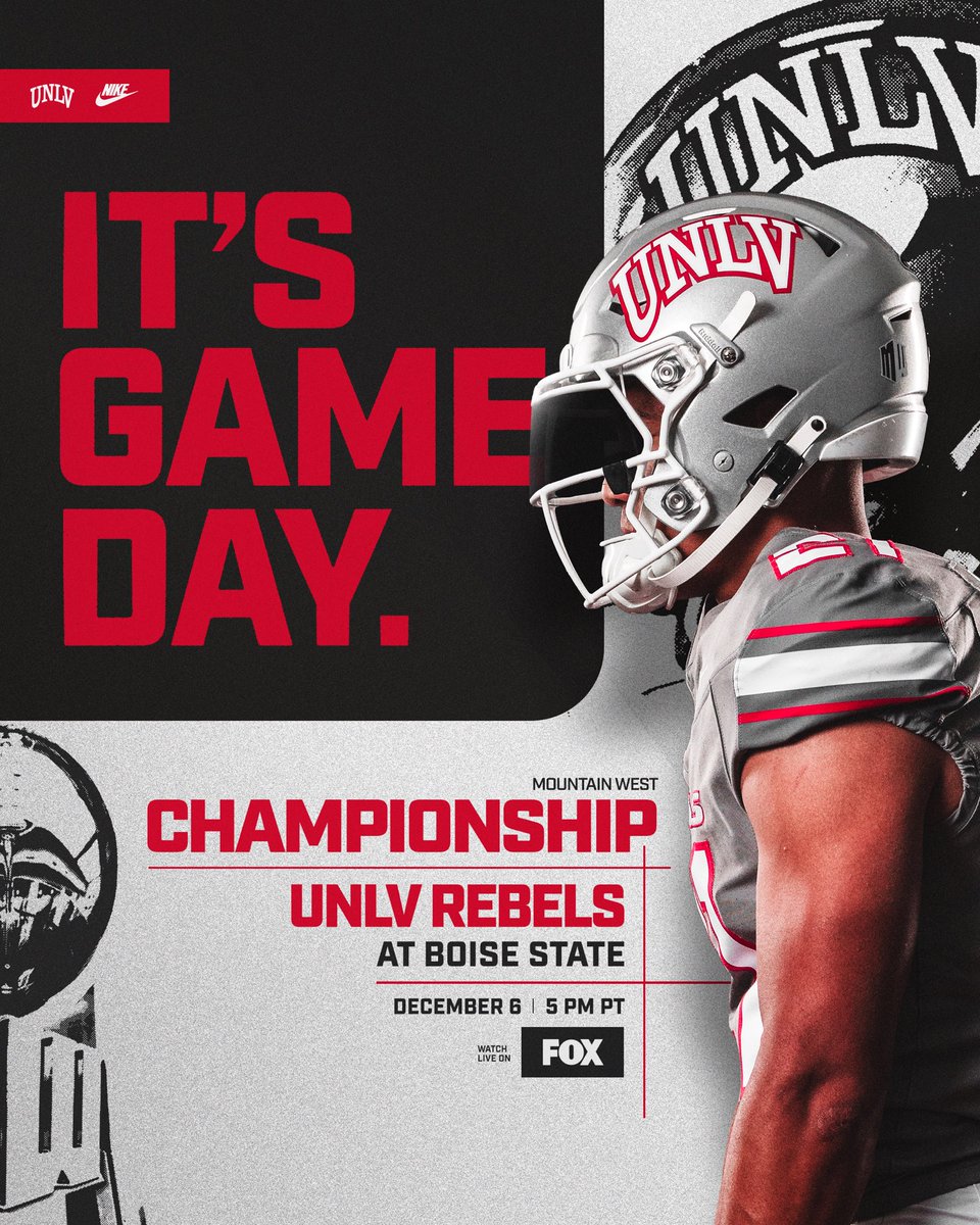 IT’S GAME DAY 

📍: Boise, ID
🏟️: Albertsons Stadium
⏰: 5 p.m. PT
🆚: Boise State
📺: FOX