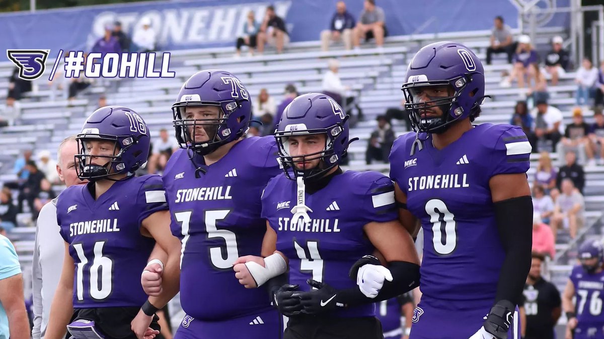 Excited to announce that I’ve received an offer to continue my football journey at Stonehill College! Thank you to <a href="/CoachBerardelli/">Dylan Berardelli</a> and the Stonehill Football staff for this incredible opportunity!
