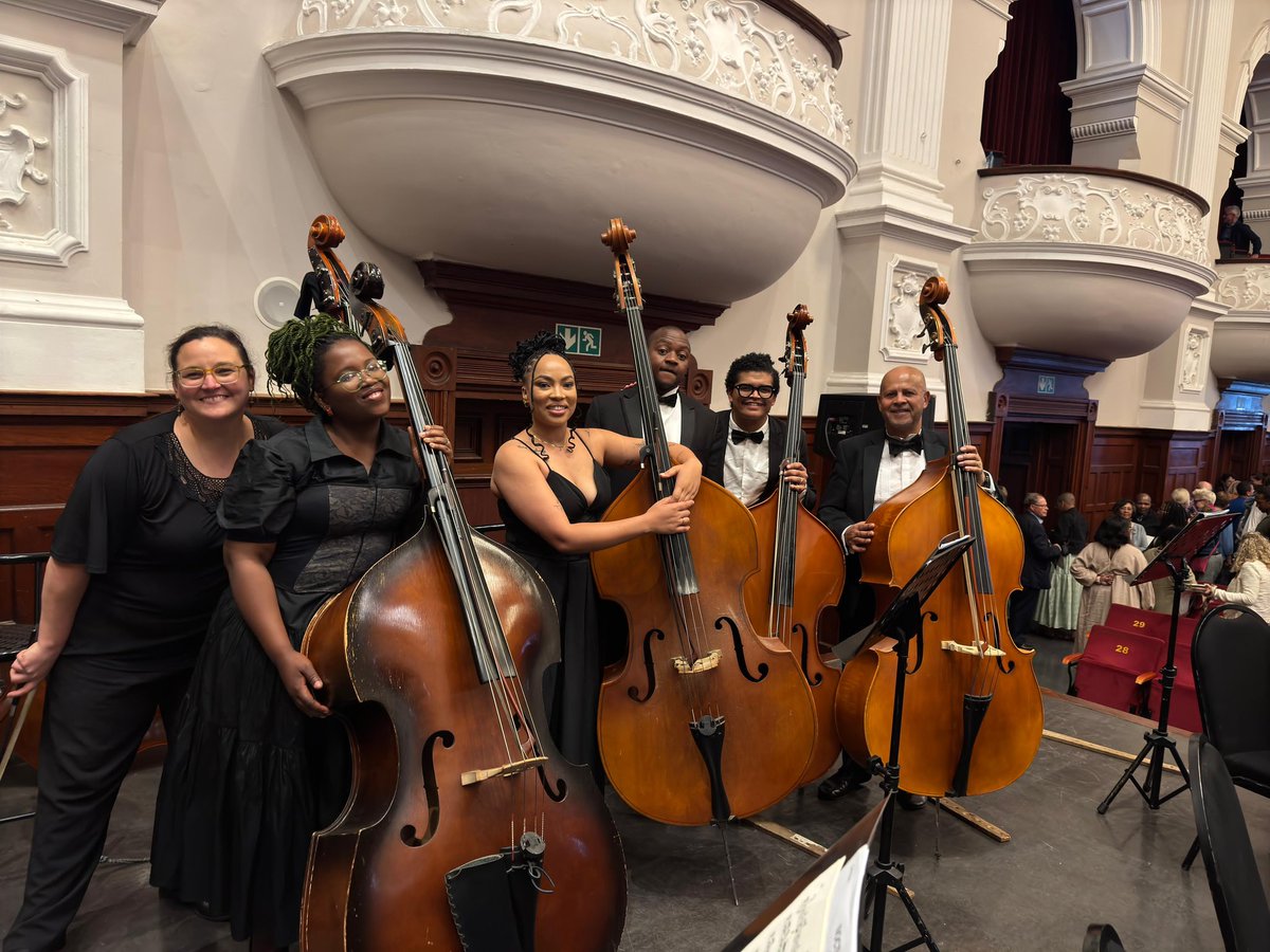 Leon Bosch (@leonbosch) on Twitter photo The @mzansiphilharmonic double bass section, all of whom I've taught at some point. Leading this section requires me to practise what I have preached. They are all diligent and remarkable musicians. 
@ruanbaartman @micksmeyer @jonalene_taylor @therealzambane <a href="/siyolee/">siyolee</a> The @mzansiphilharmonic double bass section, all of whom I've taught at some point. Leading this section requires me to practise what I have preached. They are all diligent and remarkable musicians. 
@ruanbaartman @micksmeyer @jonalene_taylor @therealzambane <a href="/siyolee/">siyolee</a>