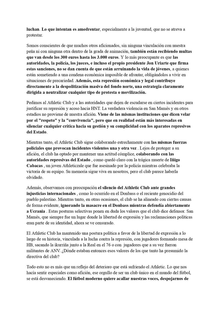 HerriNorte1982's tweet photo. COMUNICADO OFICIAL DE HERRI NORTE TALDEA https://t.co/aF6CA049a0