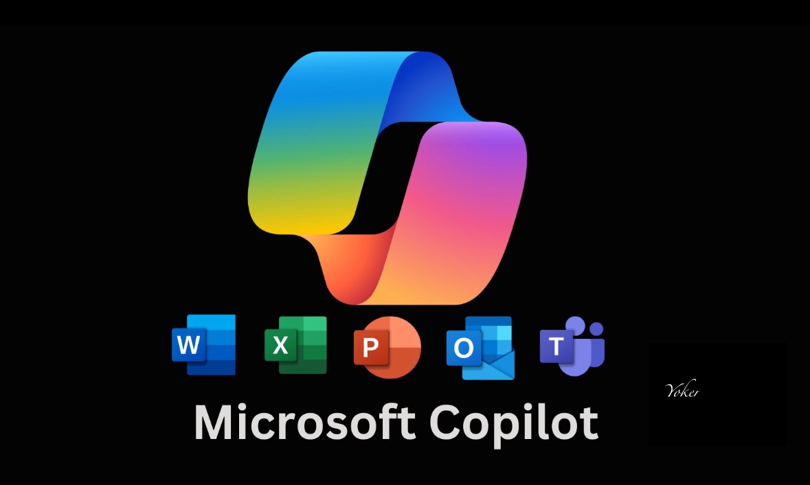 IATheYoker's tweet photo. 👋 Adiós, ChatGPT. Hola, Microsoft Copilot:

Tu copiloto definitivo para PowerPoint, Excel, Teams, Outlook y Word.

⚡ Descubre las 13 funciones que están cambiando las reglas del juego: https://t.co/eQb0gzhuOp