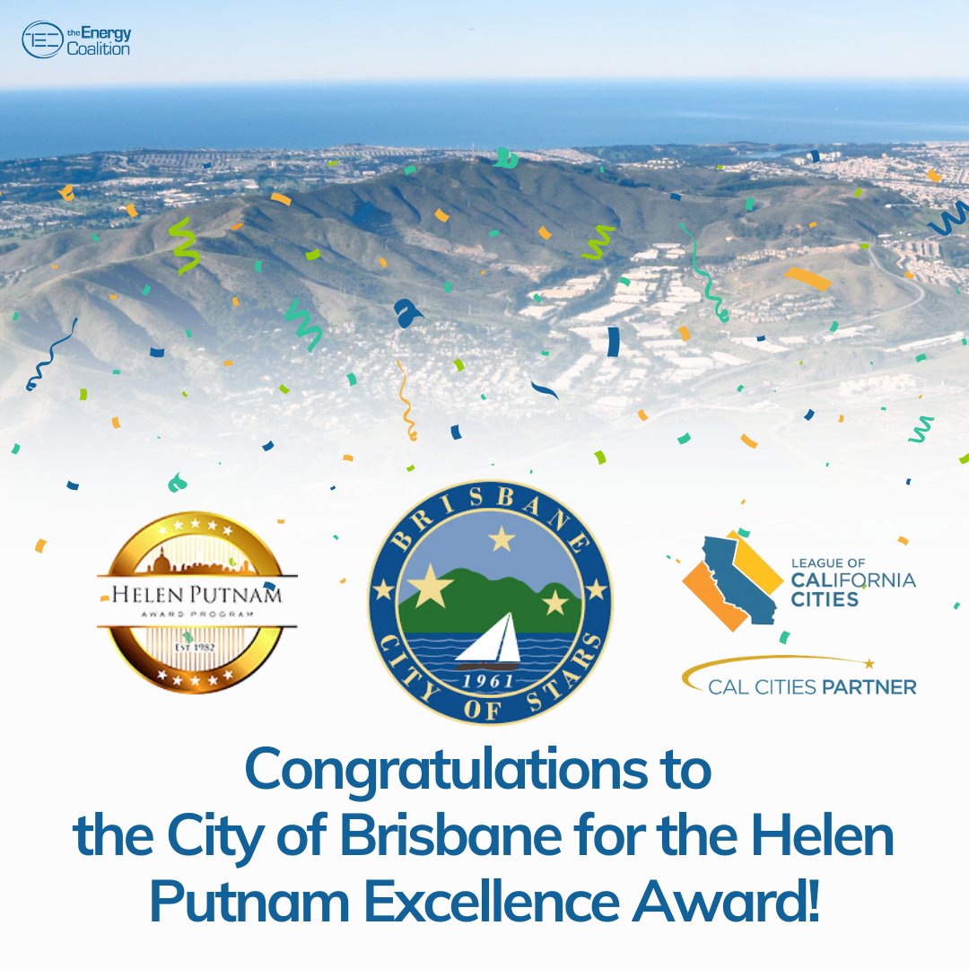 Congrats to City of Brisbane <a href="/brisbaneca/">City of Brisbane</a> for their award from the League of Cities for the energy efficiency program. TEC is proud to have supported the city with their benchmarking &amp; audit ordinance! Check out the public dashboard and learn more here: bit.ly/48UGFbA