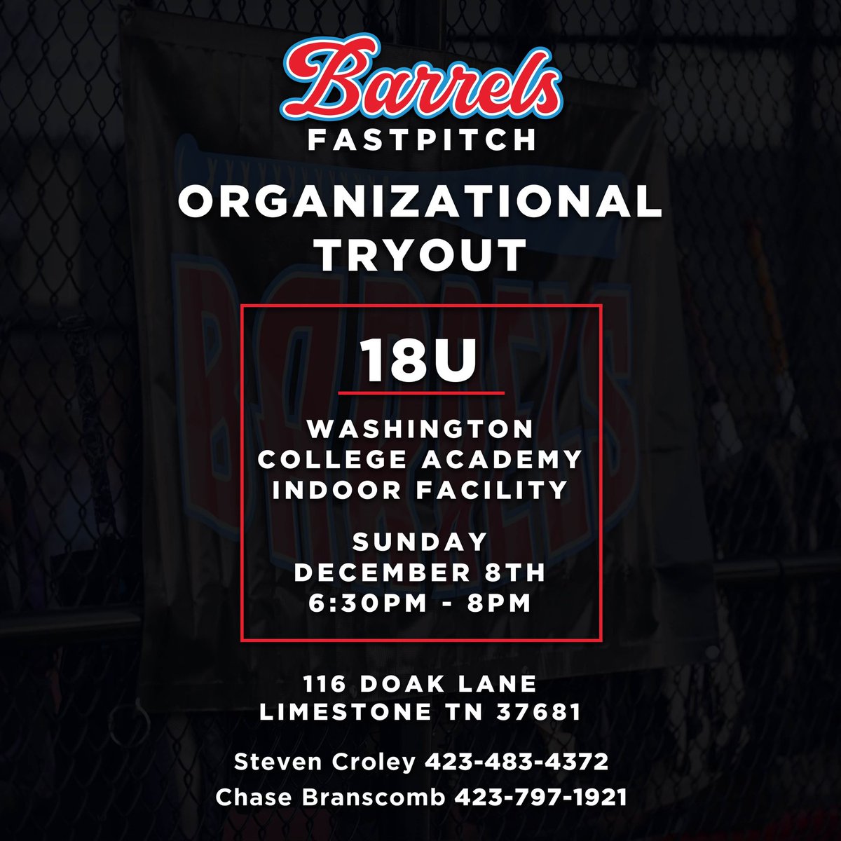 steven_croley's tweet image. @btaathletics is having Open Tryouts this weekend at Washington College Academy in Jonesborough, TN!  
18u has 7 college commits on roster and we are looking for 3-4 STUDS! 
16u is loaded with talent and is looking to add 2-3 STUDS!  Don’t be shy!  #hummbabe #barrels