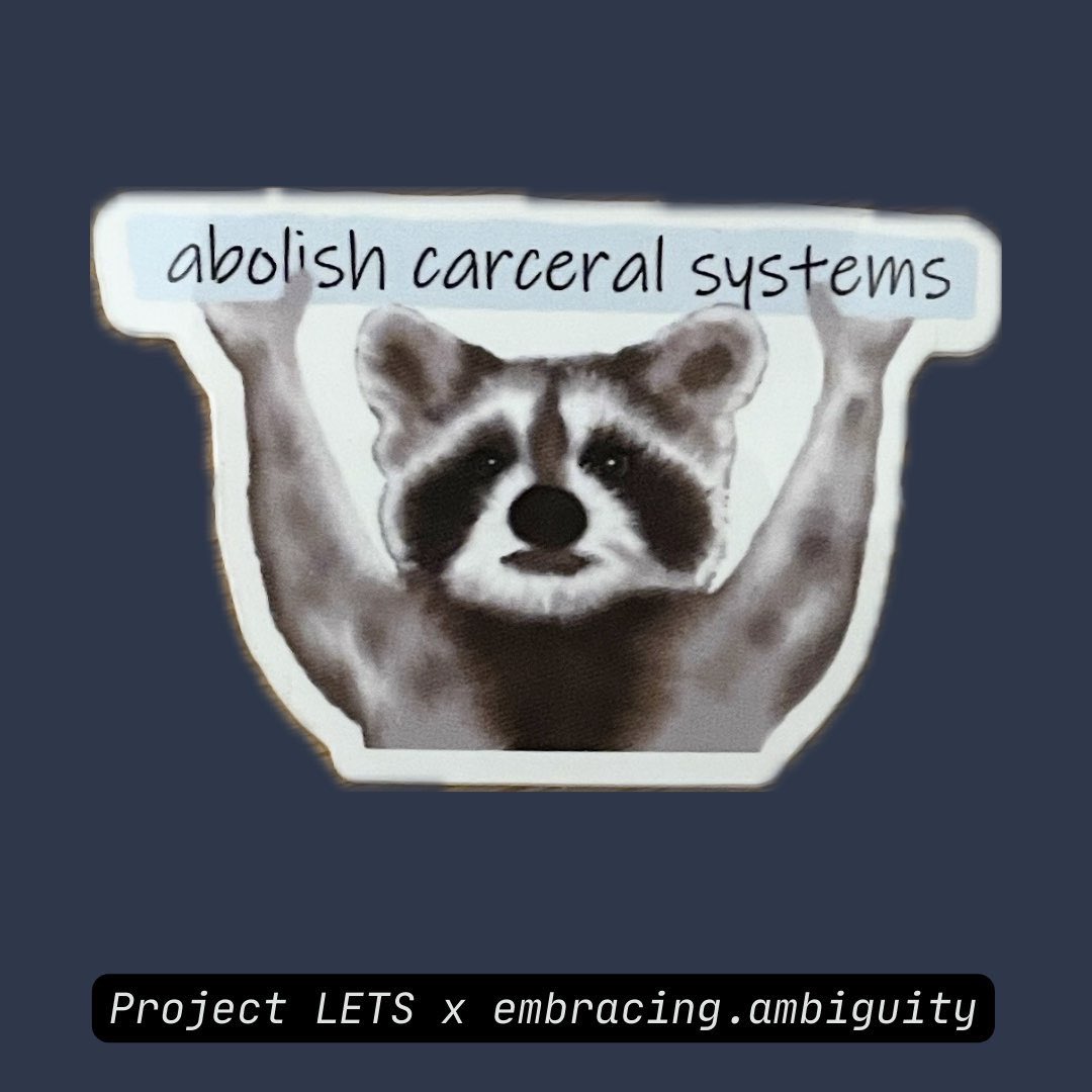 stefkaufman's tweet image. Support our anti-carceral care sticker fundraiser via @projectlets for a Black, trans psychiatric survivor ✨ 100% goes to supporting this community member. 

Find them on our website at projectlets.org/lets-shop

$5 each! 🔥