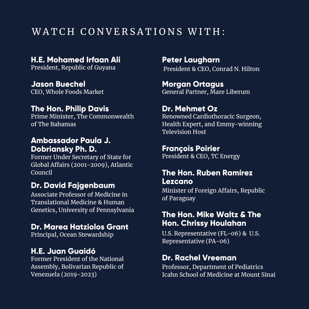 In 30 minutes or less, I speak with leaders in politics, business, culture, &amp; science to discuss and analyze world events as they unfold. 

All Swift Hour episodes are available to watch instantly at the link. 

youtube.com/playlist?list=…