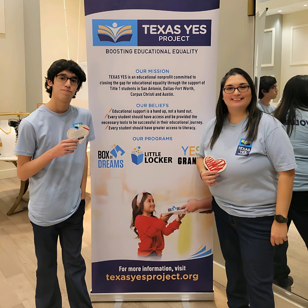 Every hour you gave, every event you attended, every student you helped - it all made a difference in 2024! Thank you for making educational equality possible. You're the heart of TEXAS YES! 💙 #InternationalVolunteerDay