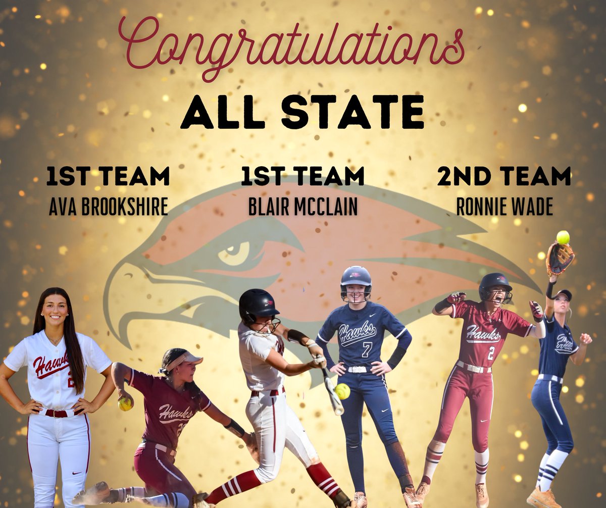 Mill Creek Softball (@hawkssb) on Twitter photo Congratulations to <a href="/ava_brookshire/">ava.brookshire_softball2025</a> & <a href="/McclainBlair/">Blair McClain</a> for making the <a href="/GACASoftball/">GACA Softball</a> 1st Team All State and <a href="/ronnie_wade1/">Ronnie Wade</a> for making the 2nd team All State.
Well done, ladies! Congratulations to <a href="/ava_brookshire/">ava.brookshire_softball2025</a> & <a href="/McclainBlair/">Blair McClain</a> for making the <a href="/GACASoftball/">GACA Softball</a> 1st Team All State and <a href="/ronnie_wade1/">Ronnie Wade</a> for making the 2nd team All State.
Well done, ladies!
