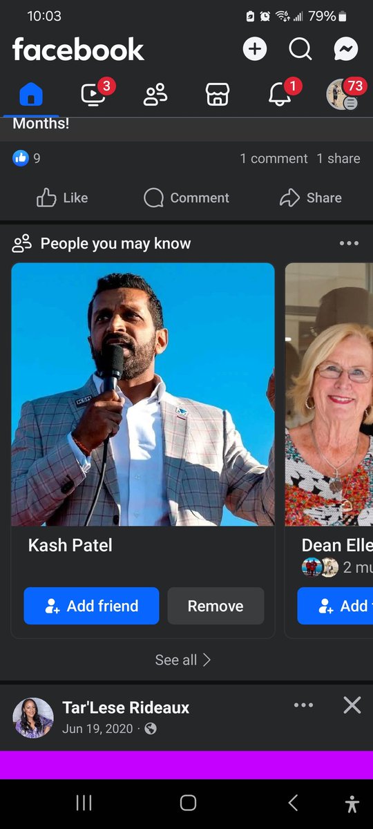 yourservicezone's tweet photo. I don't think I'm that cool, but thanks FB for suggesting @Kash_Patel as a friend over there 🇺🇲😭🤪😭🇺🇲
#kashpatelfbidirector #KashPatel https://t.co/sV00KrbOg4