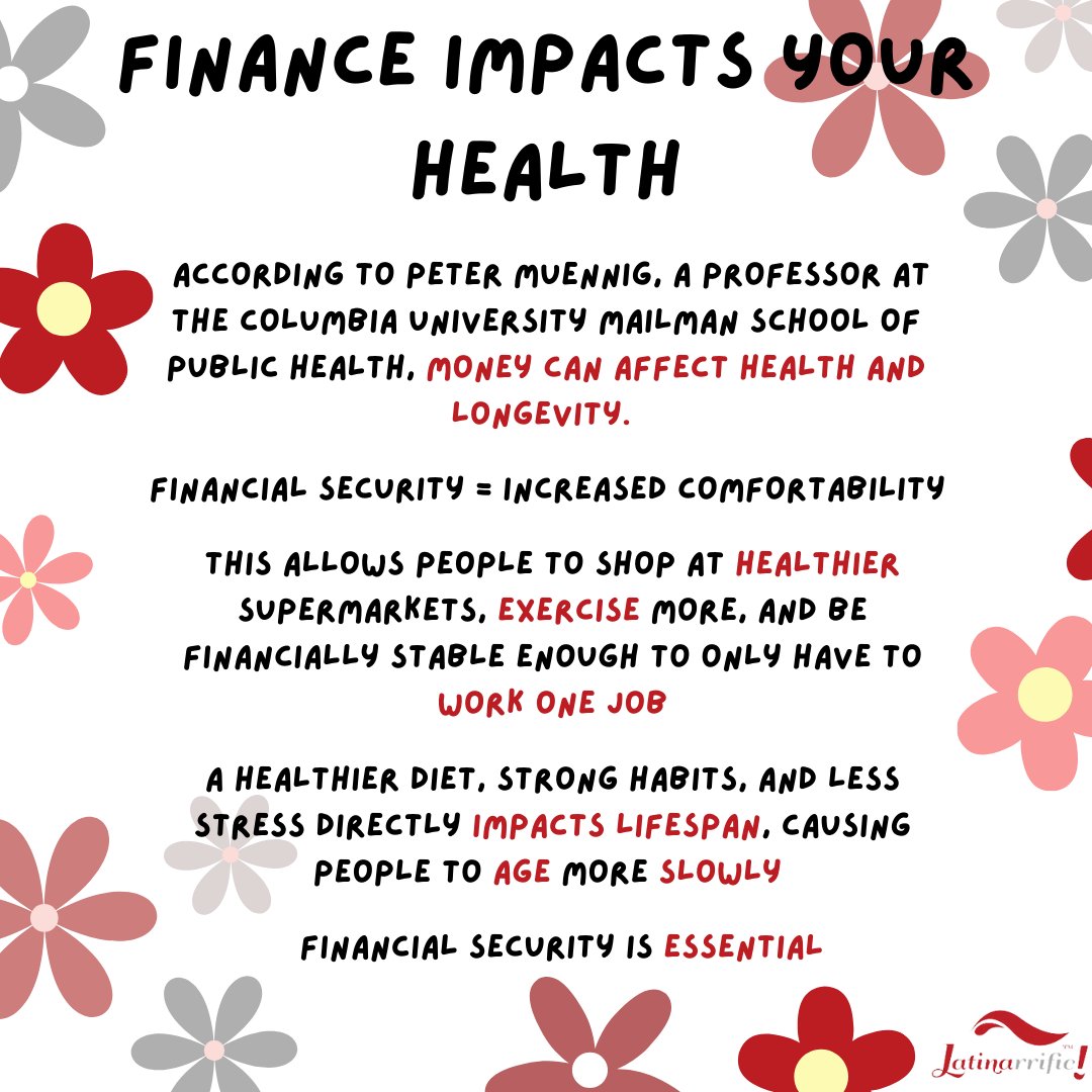 Source: Columbia University Irving Center

cuimc.columbia.edu/news/link-betw…

#Latinarrific #Finance #FinancialSecurity #Health #HealthMatters #foryou