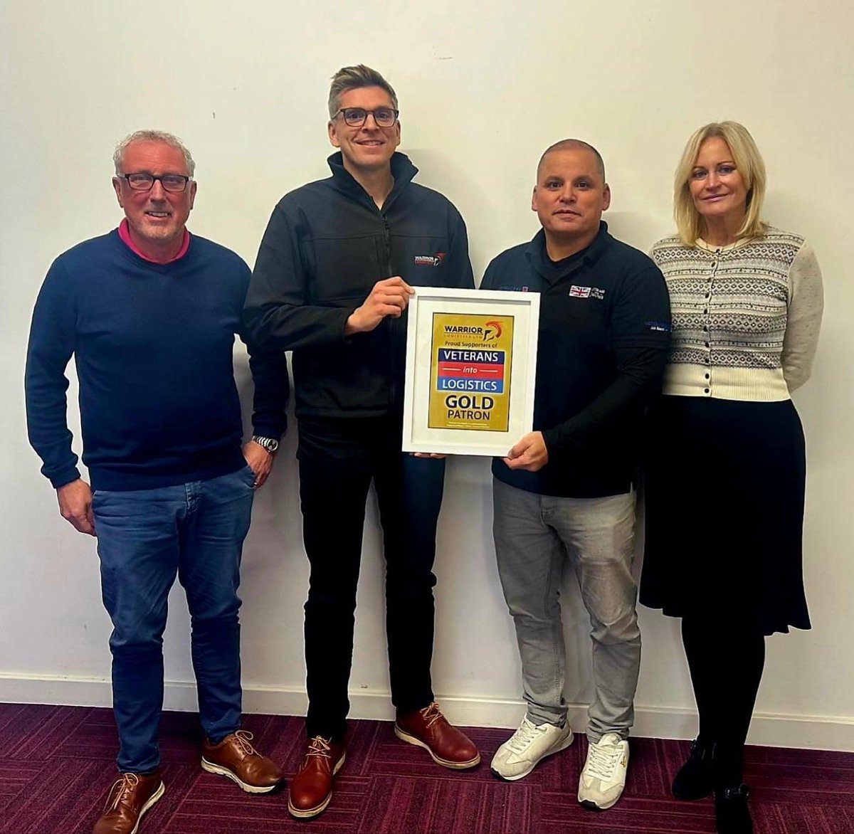🌟Delighted that Warrior Logistics Ltd - a newly established and rapidly expanding Veteran owned and operated company - is our latest GOLD PATRON!🌟

The company's MD, Edward Hattersley, is a former British Army Officer who served with The 2nd Battalion Mercian Regiment.