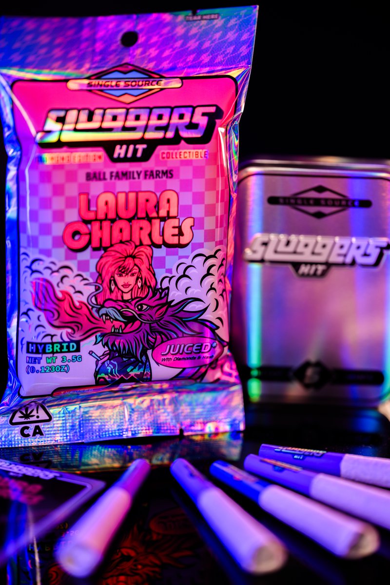 hitsluggers's tweet photo. 💥Introducing the Laura Charles Diamond Edition Hit Collab! 💨Inspired by the legendary character from The Last Dragon, this exclusive drop is your ultimate ticket to 7th Heaven. 🐉🔥Don’t miss the glow! #SluggersHit #BallFamilyFarms #LauraCharles #CollectibleCannabis https://t.co/2fDUu3RNHt
