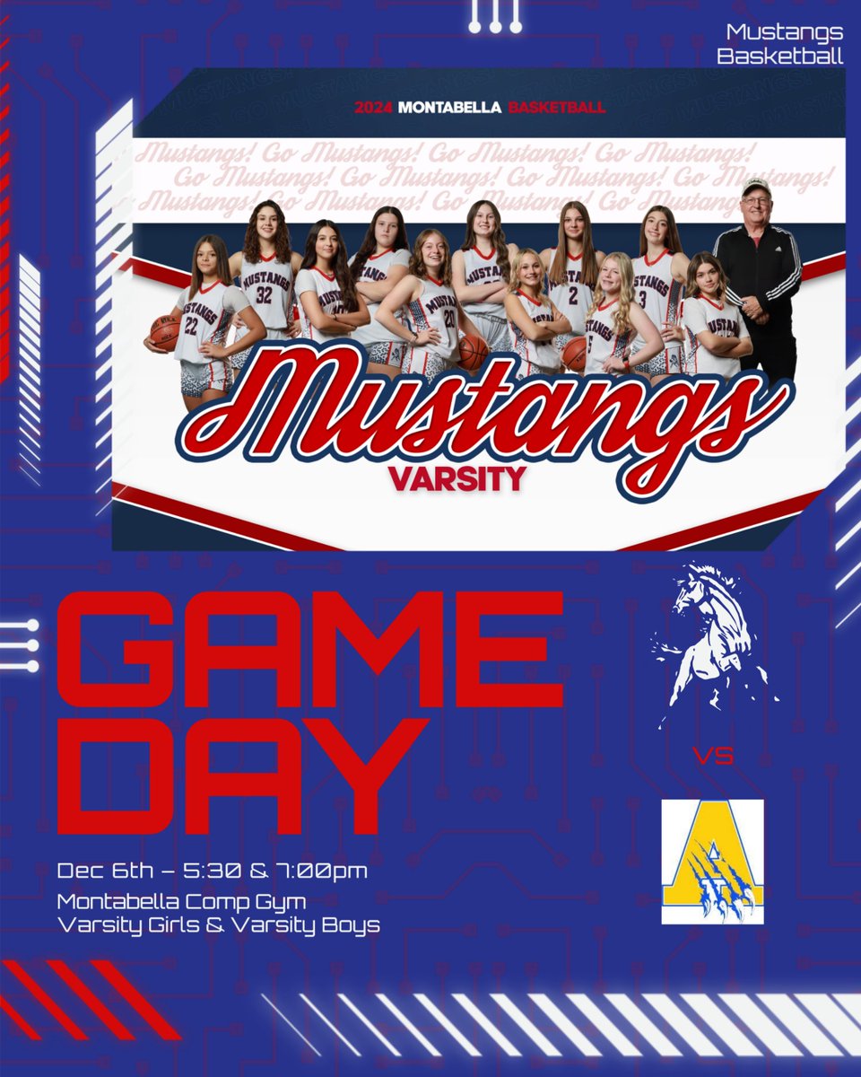 1st home Game Day of the year! Come out and support our Girls and Boys Varsity basketball programs as they take on Ashley this afternoon!