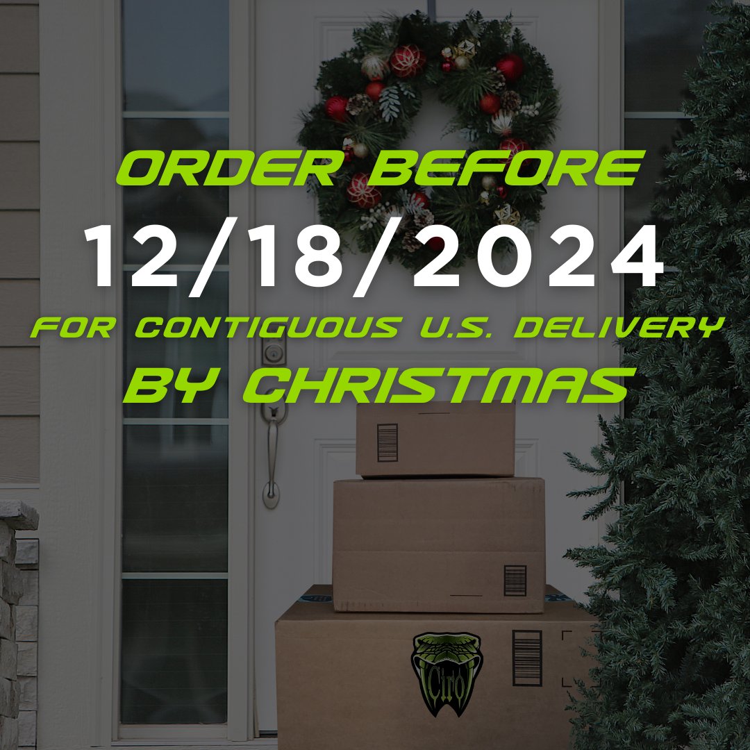 Ciro3D's tweet photo. 🎄 Order by 12/18/2024 and with our free shipping option, ensure your gifts arrive before the big day.  ⏳ Don’t wait—shop now and wrap up your holiday shopping today!  https://t.co/bLv2EPuCgm https://t.co/IcBL1d5RzU