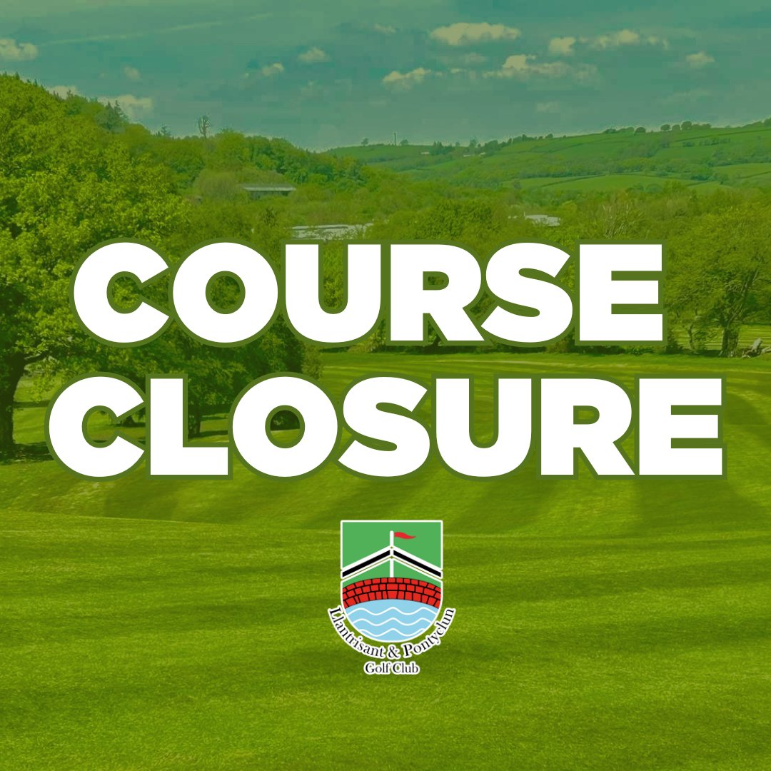 🚨 Course Closure Update 🚨

Due to heavy rainfall, the course is currently closed to ensure the safety of all players and to prevent damage to the grounds.

🌧️ We will monitor conditions closely and provide updates as soon as they become available.