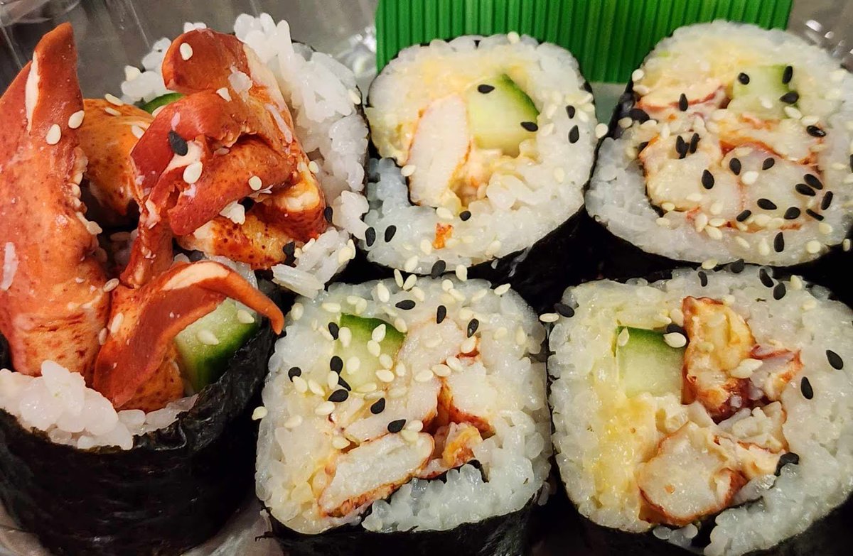 GraffamBros's tweet photo. Sushi. We've got it. #yum #seafoodmarket #shoplocal https://t.co/vN7Nb1MMXd