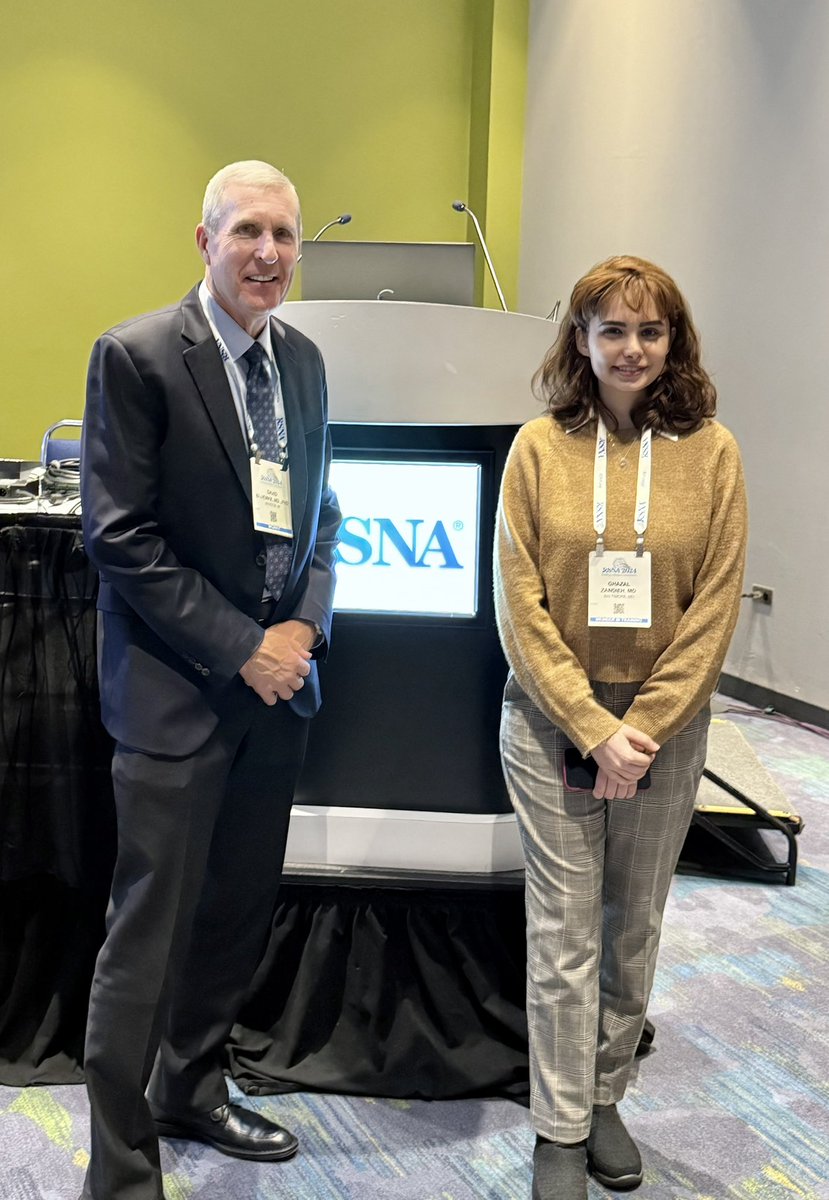 GhazalZand2631's tweet image. Finally meeting Dr. David Bluemke in person was an honor beyond words. Having worked with him and heard so much about his brilliance, seeing the architect of modern #CardiovascularImaging imaging face-to-face was truly inspiring.

@Hopkins_Rad @UWMadison 
@RSNA #RSNA24