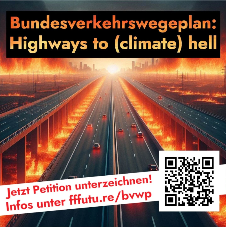 🇩🇪 muss sparen und die #Infrastruktur verrottet. Da können wir uns keine neuen #Autobahnen mehr leisten. #Sanieren statt betonieren hilft uns zudem beim #Klimaschutz. Unterzeichnet die #Petition zur Anpassung des Bundesverkehrswegeplans.
<a href="/parents4future/">Parents For Future #EndFossilFuels - P4F Germany</a> 
epetitionen.bundestag.de/content/petiti…