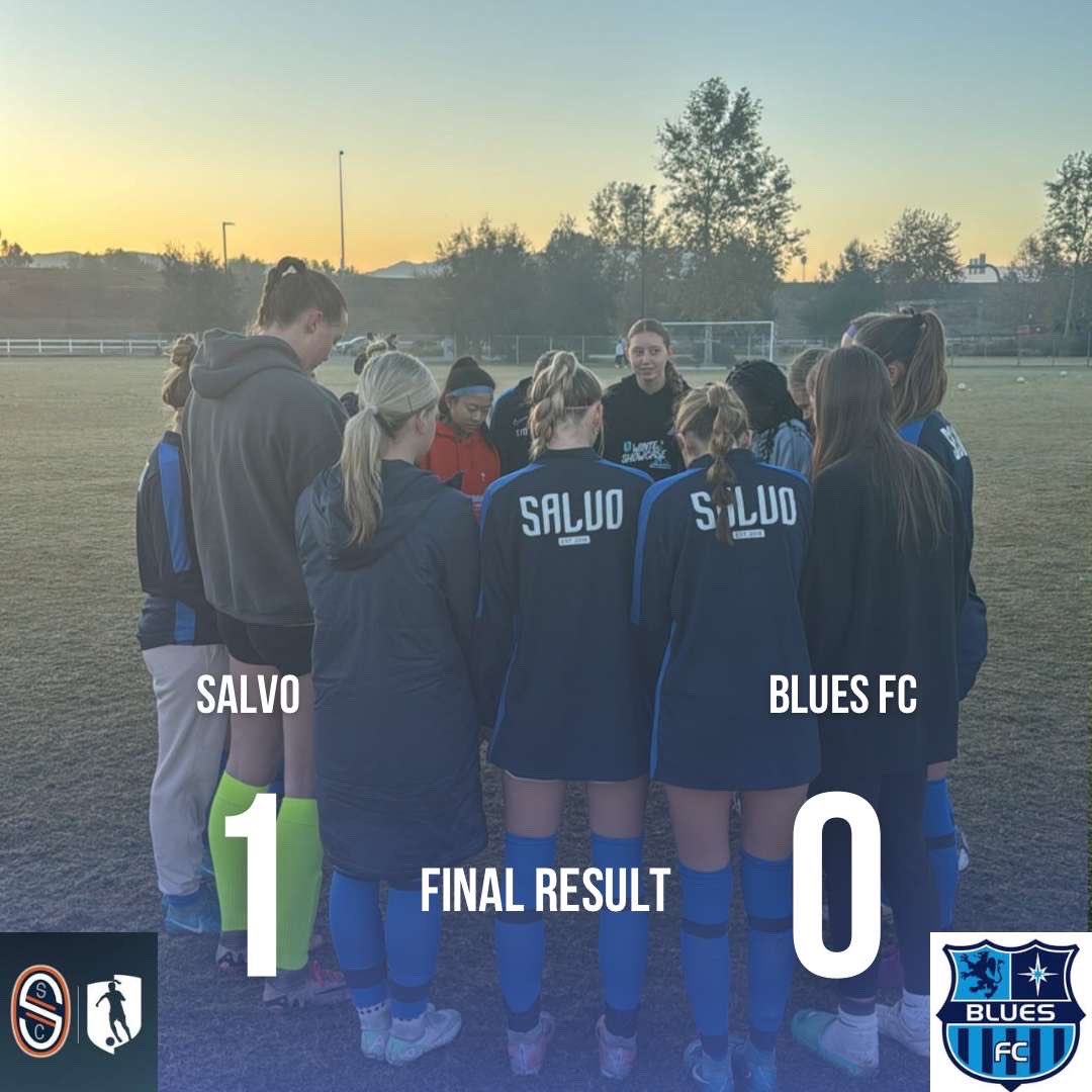 Came out with the W against Blues FC! Great job to the defense for another good shutout and good job to Tenley for scoring and the assist by Alayna!