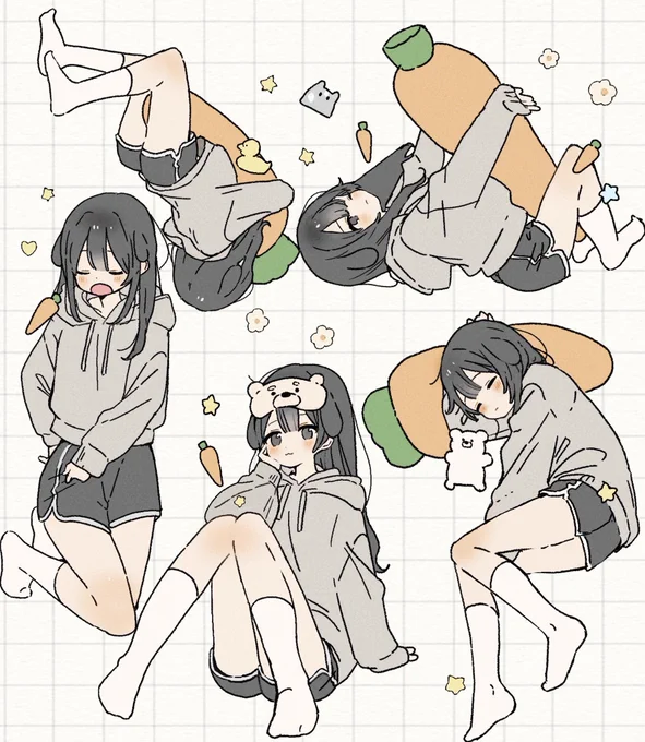おんなのこらくがき 