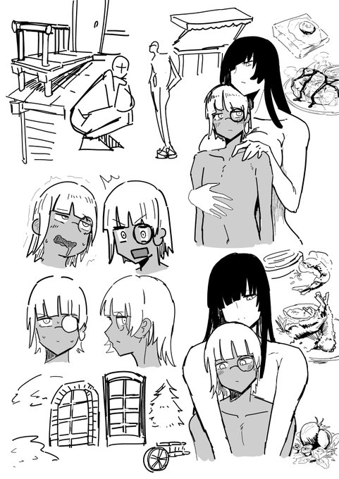 寝る前に食いもんを描く練習をしないほうが良い 