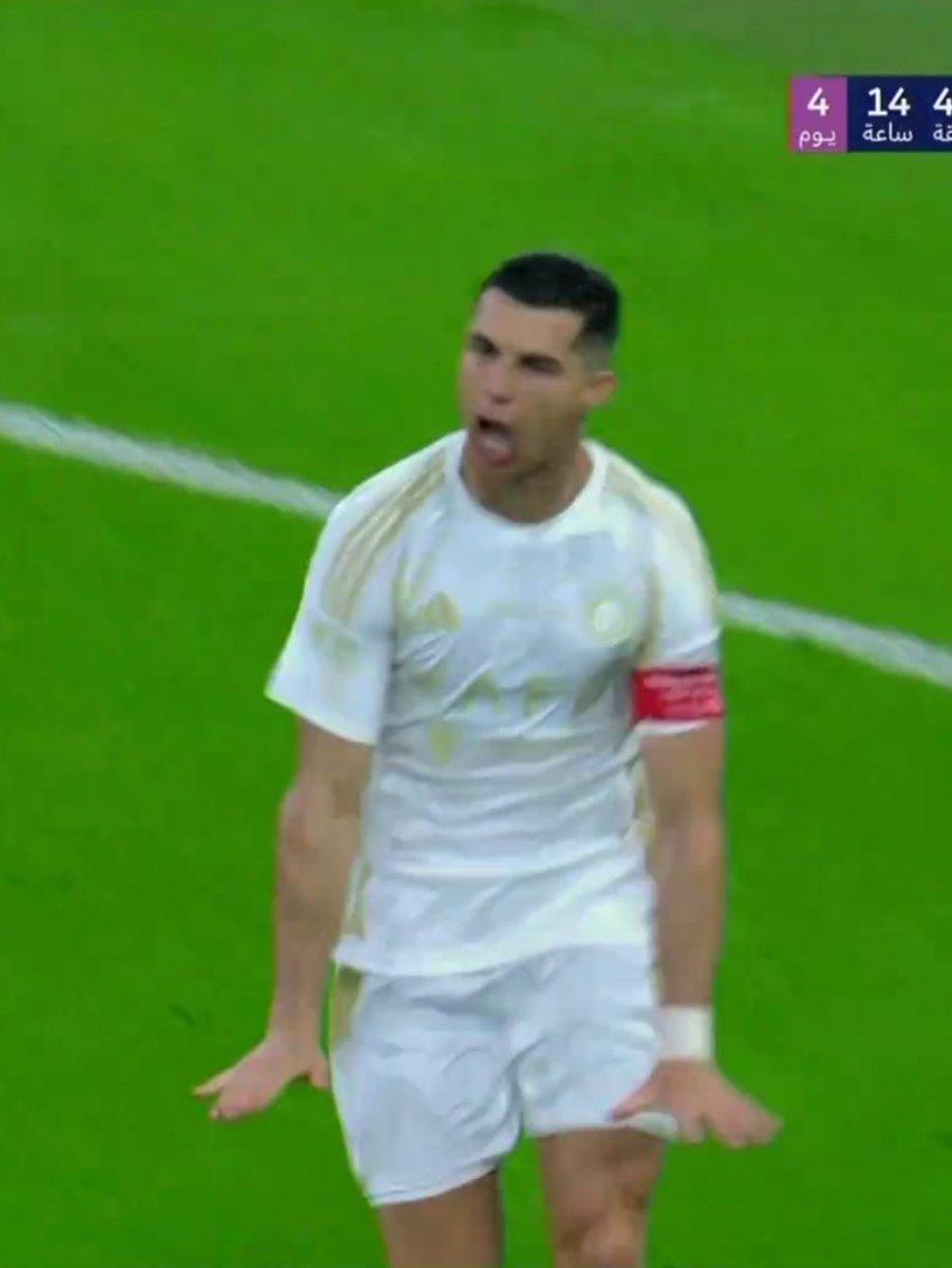 Benzema vien de marque cr7 répond 1 minute après avec un calma magnifique