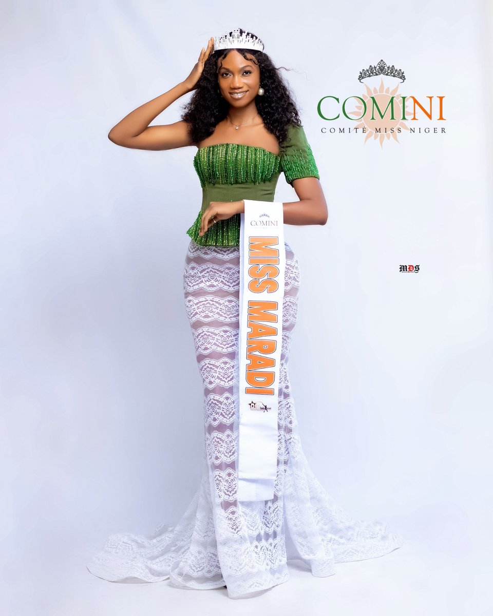MissNiger1's tweet photo. ✨ Présentation Officielle de Miss Maradi 2025 ✨

Nous avons l’immense plaisir de vous présenter Zoulhatou Amadou, élue Miss Maradi 2025. Elle portera avec fierté les couleurs de la région lors de la grande finale de Miss Niger 2025. https://t.co/rsX5XX2JGt