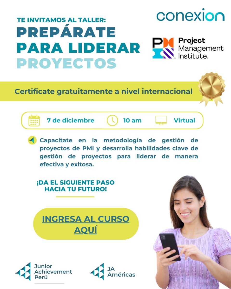 OmdenaLimaPe's tweet photo. ✨#TallerRecomendado #difusión @OmdenaLimaPe #Peru #worldwide 🇵🇪
#Liderar #Proyectos + #softskills #claves @JA_Peru @PMInstitute @JAWorldwide
https://t.co/tYrCuHEoFv #gratis
#LoUltimo #viral #innovacion #agile #gestion #liderazgo #innovacion #PMI #OmdenaAI #IA #OmdenaLimaPe https://t.co/VBKUKVDkoG