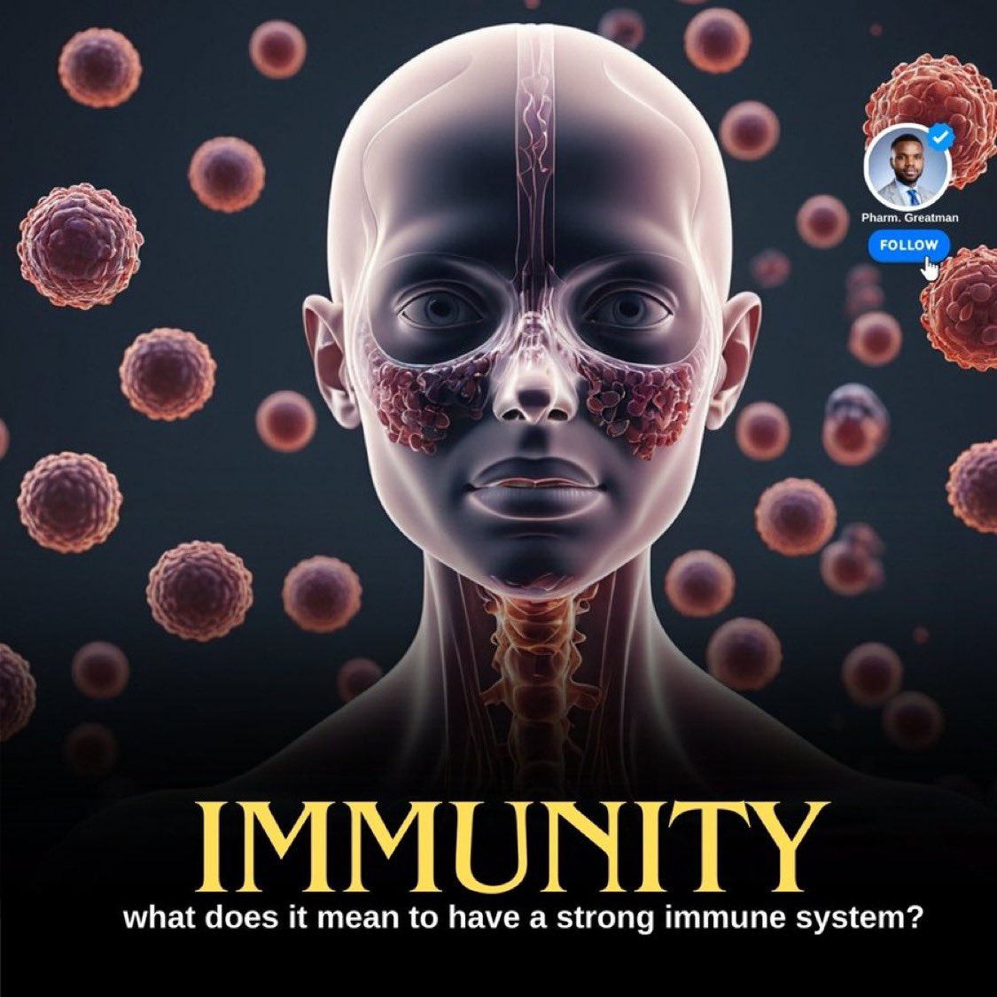 OGreat6's tweet photo. Most people who talk about immune system may not really know what it is about.

This thread will help you understand what the immune system is about in simple terms.

A thread https://t.co/JTXMjOJ2br
