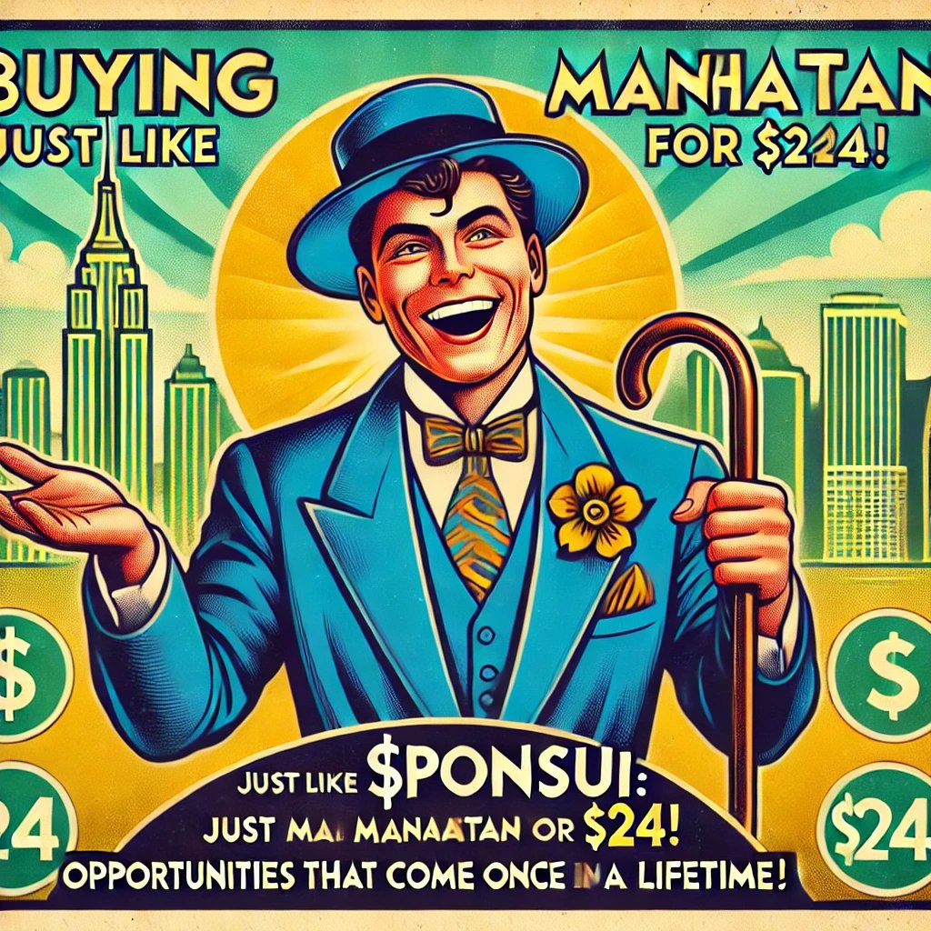 ThePonSUI's tweet image. #ManhattanMoment

In 1626, someone bought Manhattan for $24 and made history. Now it’s your turn! 💸🚀

With $PonSUI, you’re not just buying crypto—you’re buying a legendary deal. Some investments become stories, others become fortunes. 🌟

#PonSUI #Crypto #OnceInALifetime