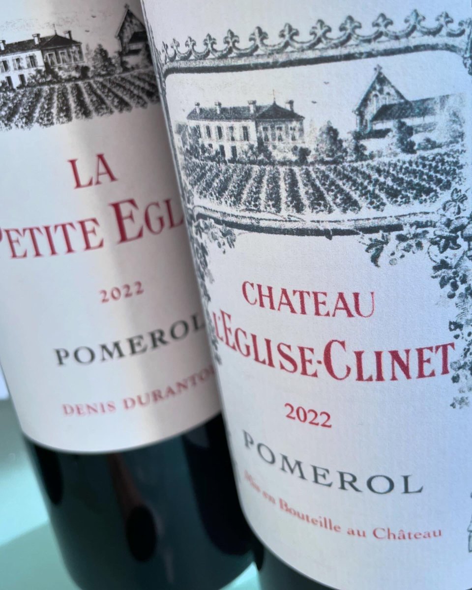 chriswinedoctor's tweet photo. Getting stuck into the right bank now, kicking off with a few nice 2022 Pomerols. #vcc #vieuxchateaucertan #egliseclinet #closduclocher #lepin #pomerol #bordeaux #wine https://t.co/tGBlX0nOF5