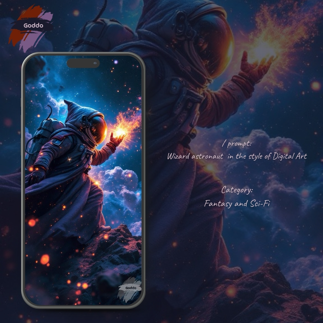 Goddo_AI's tweet photo. Touching the stars and igniting dreams, explore the cosmos with our daring astronaut! 🌌🚀

#StellarJourney #CosmicAdventures #GoddoAI #SpaceMagic #AIArt #DigitalArtWork https://t.co/i8sS2TC6qI