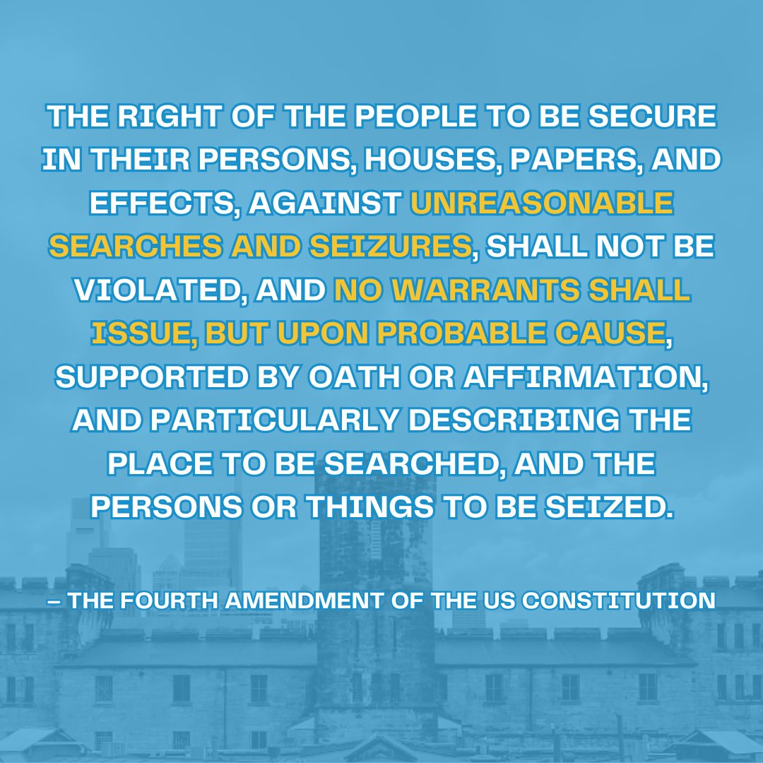 Join us online on December 11 as the Fourth Amendment takes center stage in our final #Justice101 discussion of 2024. 

This event is free and open to the public. Learn more and register: easternstate.org/visit/events/j…